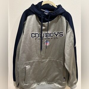 Mens Xl Cowboys hooded Nfl sweatshirt